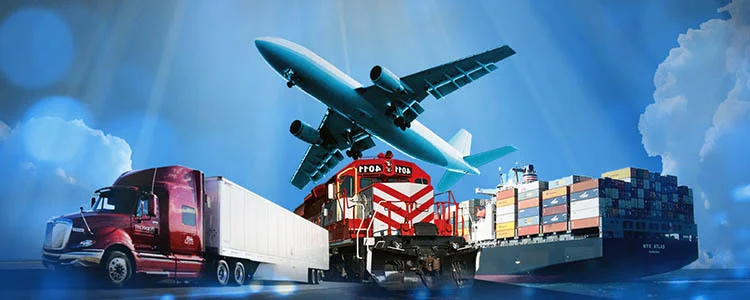 Types of methods used in multimodal transportation